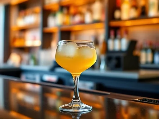 Cynar Cocktail - At a Bar