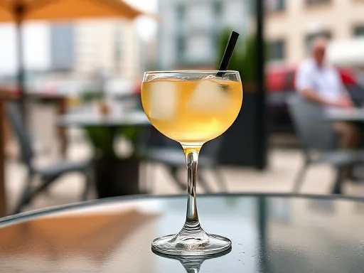Cynar Cocktail - Outdoors