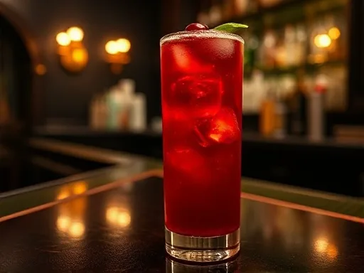 Danish Gin Fizz - At a Bar