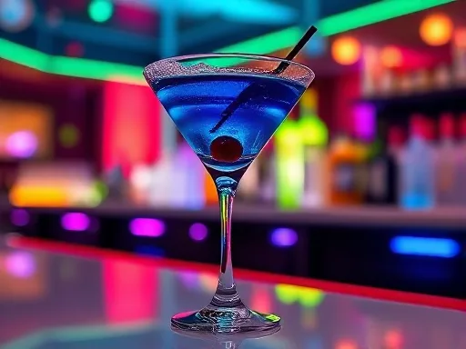 Deep Blue - At a Bar