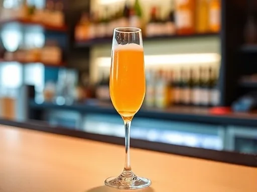 Di Saronno Mimosa - At a Bar