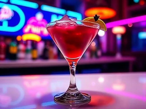 Dimple Cocktail - At a Bar