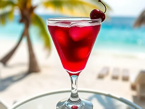 Dimple Cocktail - Outdoors