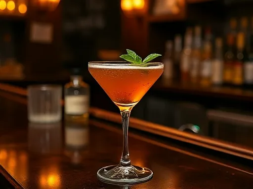 Dinah Cocktail - At a Bar