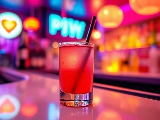 Dirty Silk Panties - At a Bar