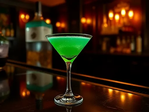 Dixie Whiskey Cocktail - At a Bar
