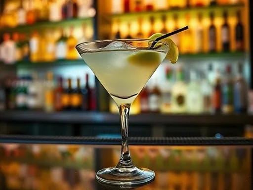 Down and Dirty Dry Martini - At a Bar