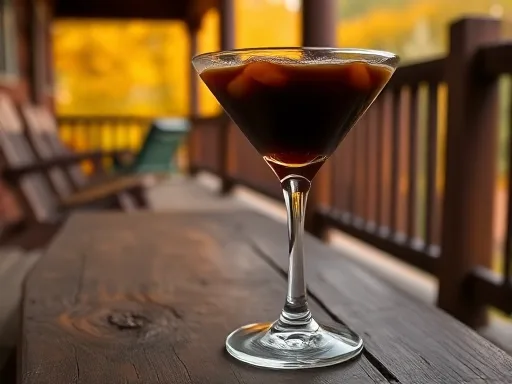 Drambuie Espresso Martini - Outdoors