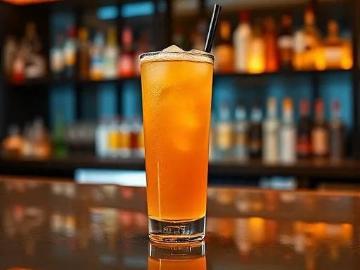 Dreamsicle Delight - At a Bar