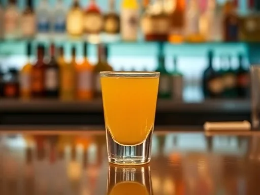 Dreamsicle Jello Shots - At a Bar