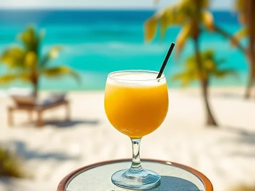 Dressed Up Pina Colada - Outdoors