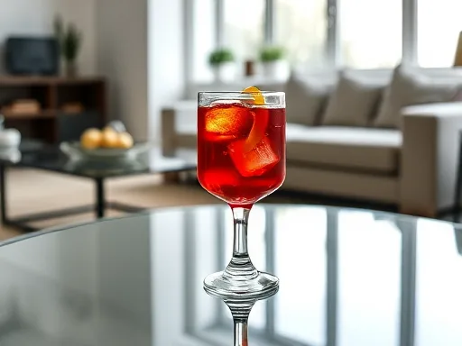 Dry Negroni Cocktail - At Home