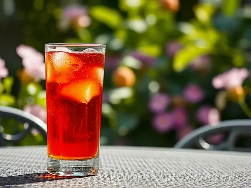 Dry Negroni Cocktail - Outdoors
