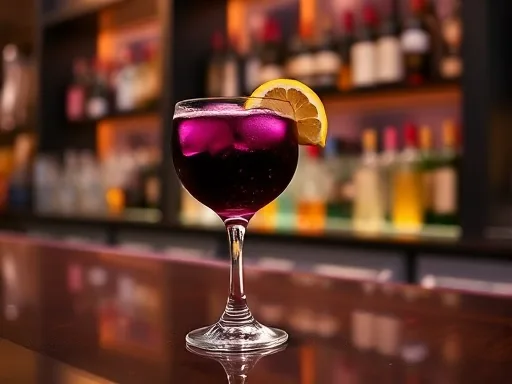 Dubonnet Cassis - At a Bar