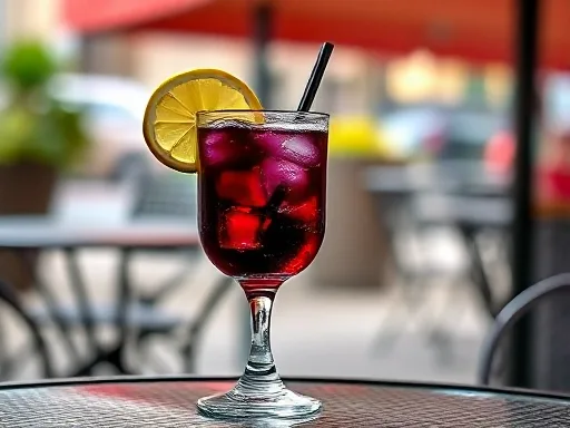 Dubonnet Cassis - Outdoors