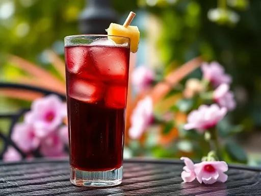 Dubonnet Highball - Outdoors