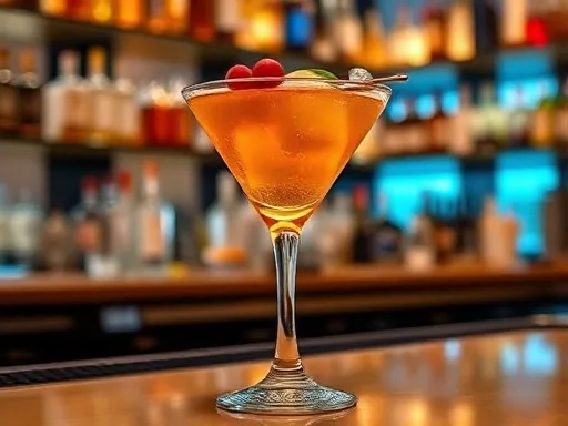 Dubonnet Kiss - At a Bar