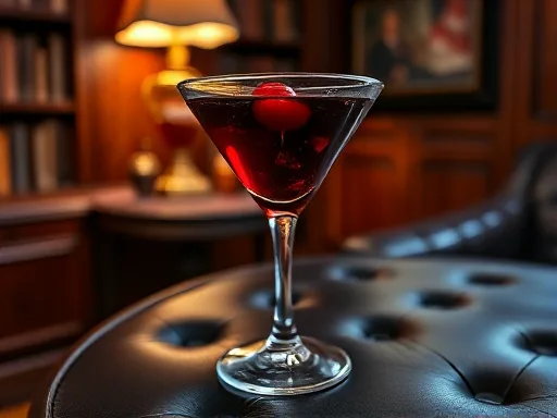 Dubonnet Manhattan - At Home