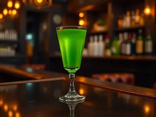 Earthquake Cocktail - At a Bar