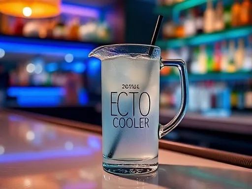 Ecto Cooler - At a Bar