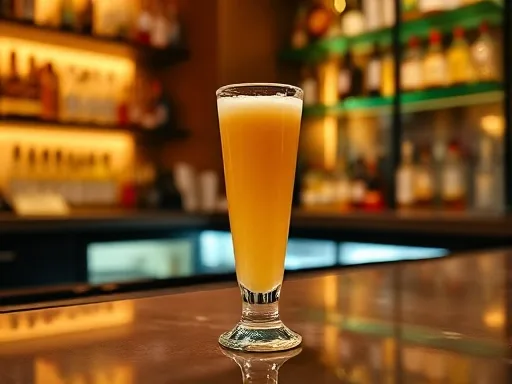 Egg Nog Captain Morgan - At a Bar