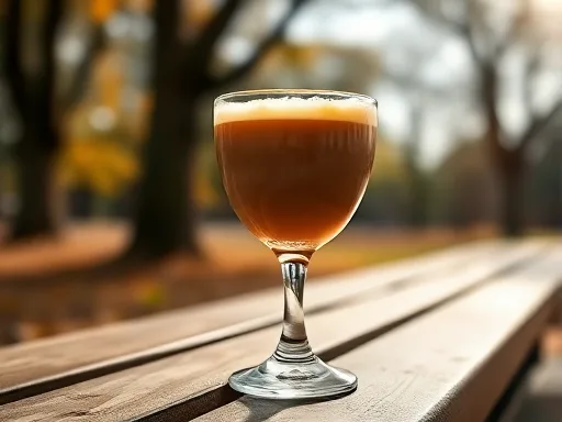 Egg Nog – Kahlua - Outdoors