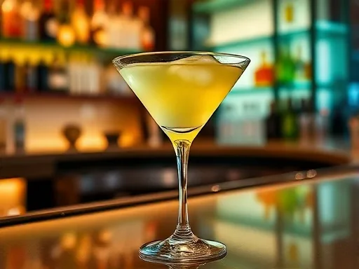 Elderflower Martini - At a Bar