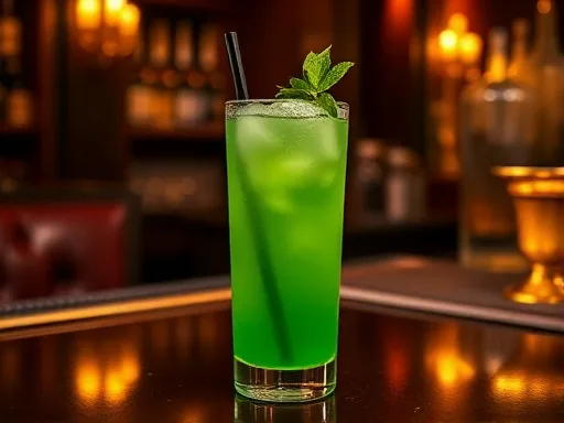 Emerald Cocktail #2 - At a Bar