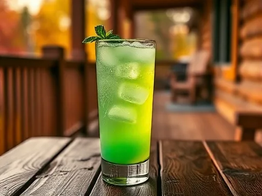 Emerald Cocktail #2 - Outdoors