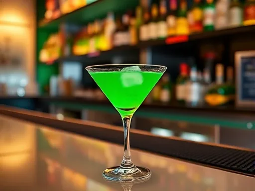 Emerald Cocktail #3 - At a Bar