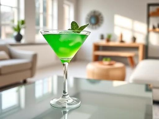 Emerald Cocktail #3 - At Home