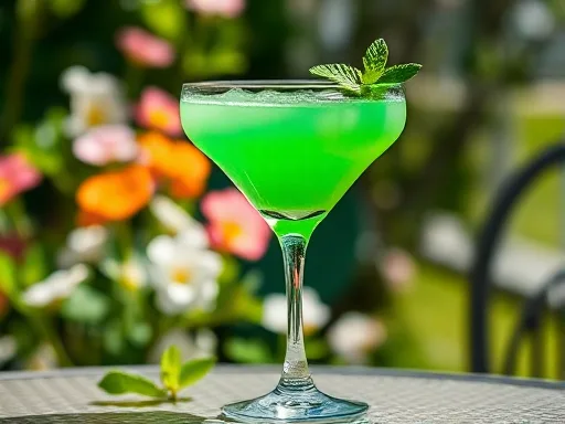 Emerald Cocktail #3 - Outdoors