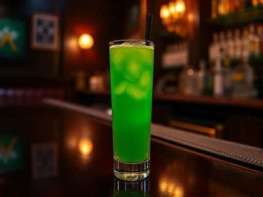 Emerald Cocktail #4 - At a Bar