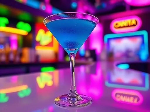 Emerald Cocktail - At a Bar