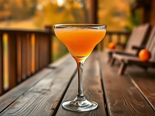 English Rose Cocktail - Outdoors