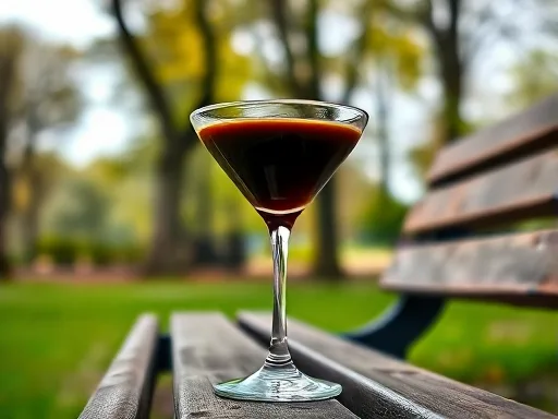 Espresso Martini - Outdoors