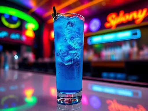 Evil Blue Thing - At a Bar