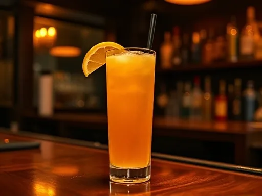 Extra Fuzzy Navel - At a Bar