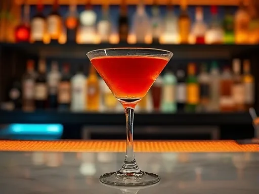 Fair and Warmer Cocktail - At a Bar