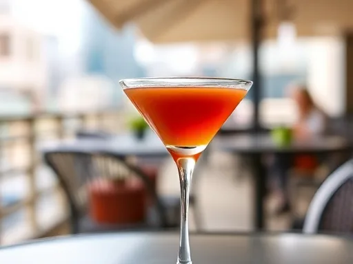 Fair and Warmer Cocktail - Outdoors