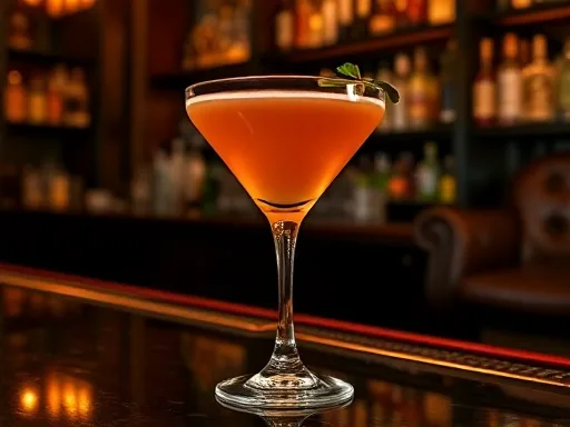 Fairy Belle Cocktail - At a Bar