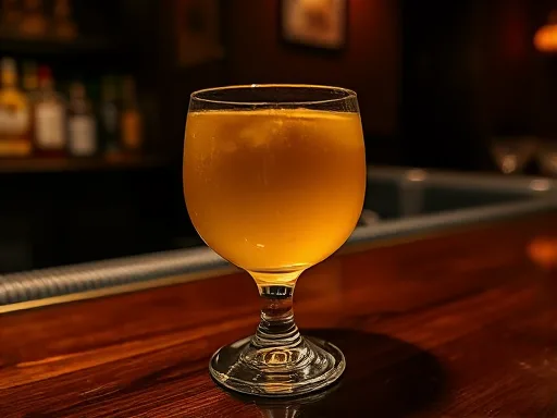 Fall Spice Cordial - At a Bar