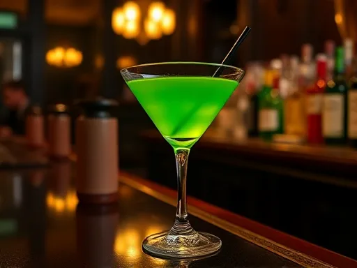 Fantasio Cocktail - At a Bar