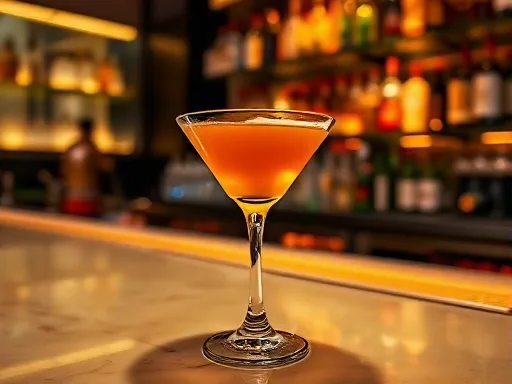 Fare Thee Well Martini - At a Bar