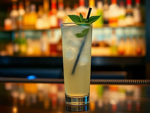 Feni Highball - At a Bar