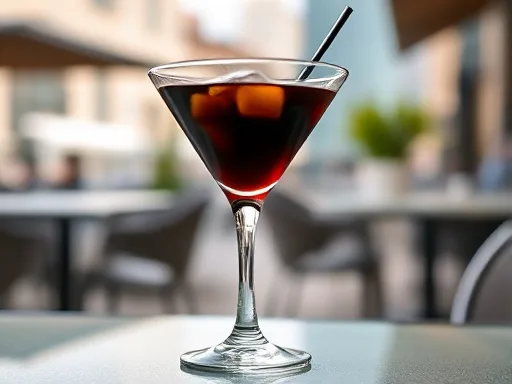 Fernet with Coke - Outdoors