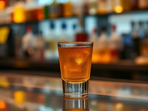 Flaming Blue - At a Bar