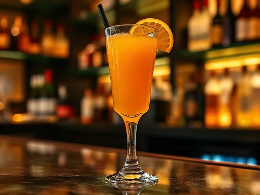 Flaming Citrus Action - At a Bar