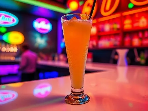 Flaming Cock Smack - At a Bar