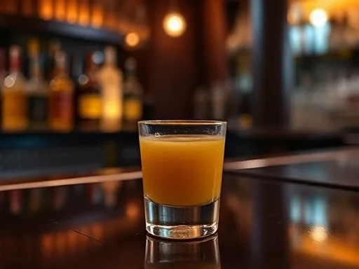 Flaming Giraffe - At a Bar